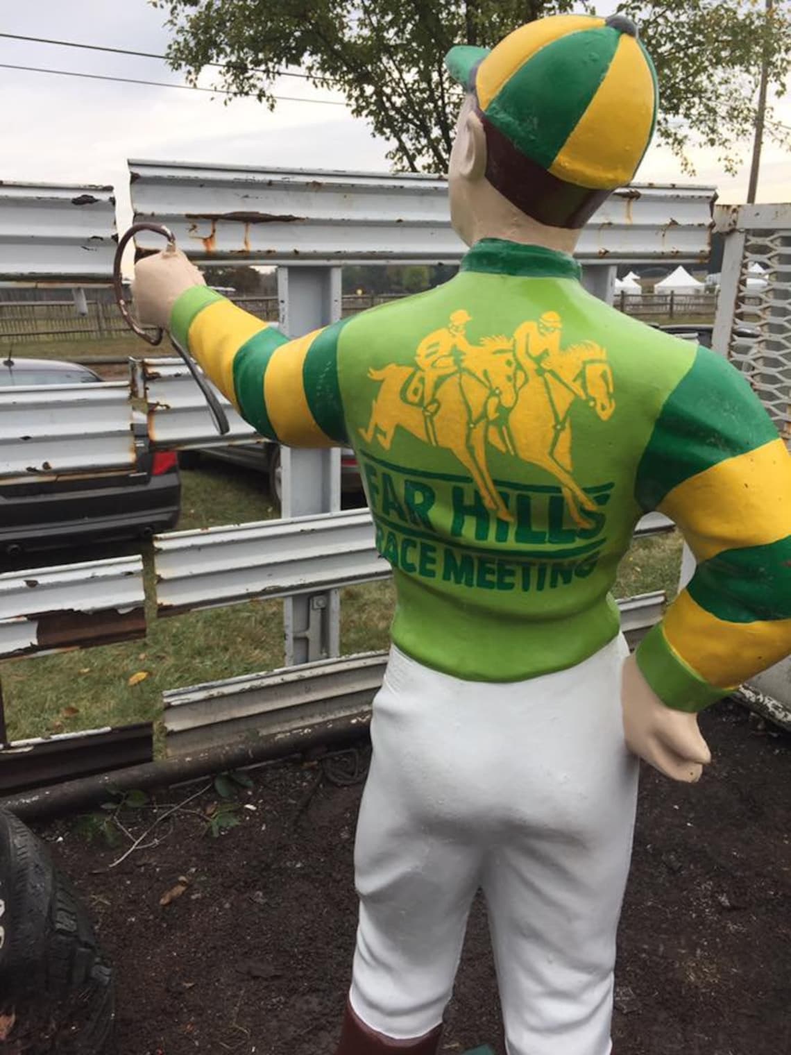 Custom Painted Lawn Jockey Etsy Australia