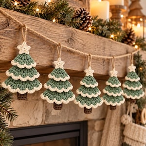 Christmas Tree,Christmas Decoration,crochet tree pattern,crochet tree bauble,crochet tree skirt,crochet tree,xmas decor,Snowy Tree,crochet hanging tree,crochet tree plush,cute crochet tree,Crochet Mini Tree,crochet home decor
Crochet Christmas Tree Ornament Pattern, Layered Tree Crochet Pattern, Easy Christmas Decoration PDF, Holiday Crochet Ornament