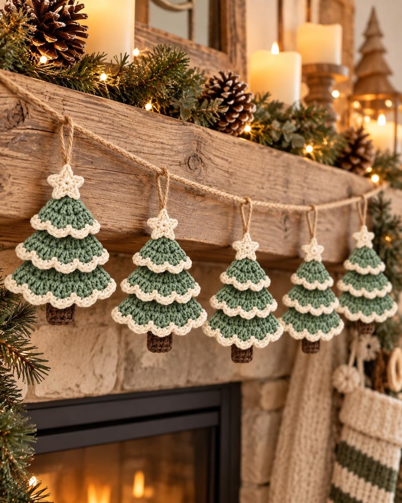 Christmas Tree,Christmas Decoration,crochet tree pattern,crochet tree bauble,crochet tree skirt,crochet tree,xmas decor,Snowy Tree,crochet hanging tree,crochet tree plush,cute crochet tree,Crochet Mini Tree,crochet home decor
Crochet Christmas Tree Ornament Pattern, Layered Tree Crochet Pattern, Easy Christmas Decoration PDF, Holiday Crochet Ornament