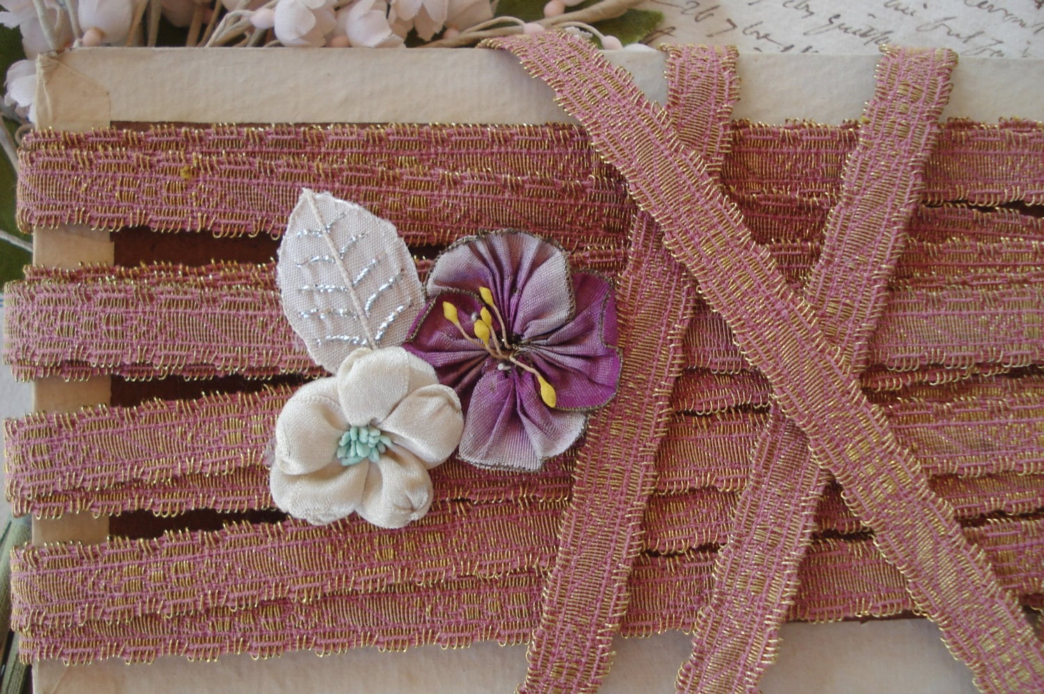 VintageFrenchRibbons - Etsy