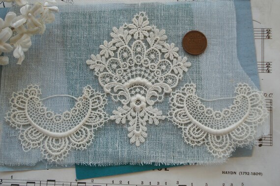 Français anciens dentelle coton fleuri brodé clapet Schiffli Venise clapet brodé Applique ruban Edwardian robe corsage victorien robe Vintage 37cbbb Français anciens dentelle coton fleuri brodé clapet Schiffli Venise clapet brodé Applique ruban Edwardian robe corsage victorien robe Vintage 37cbbb