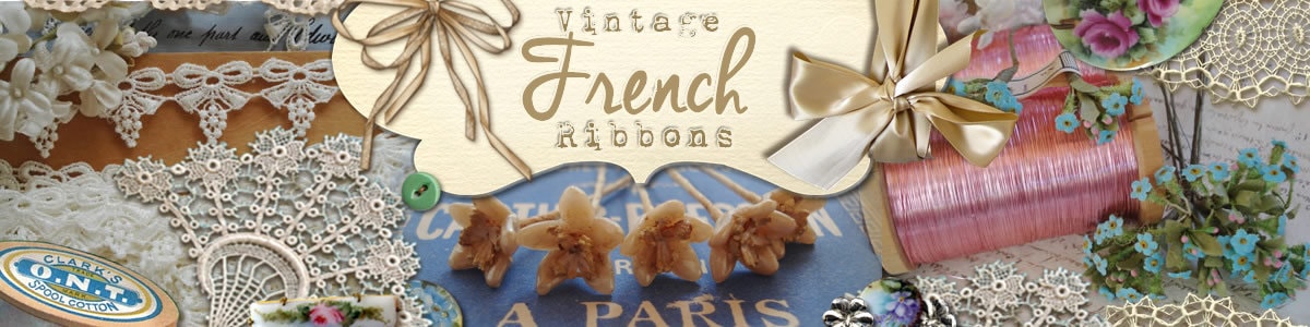 VintageFrenchRibbons - Etsy