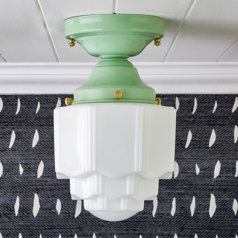 Vintage Flush Mount Ceiling Light - Etsy