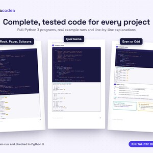 Mini-projets Python pour débutants | 12 projets de programmation étape par étape | Guide Python pour débutants (PDF) image 4