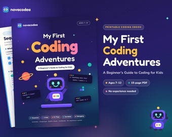 Meine ersten Programmierabenteuer | Programmierbuch für Anfänger für Kinder