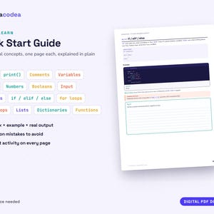 Paquete de Python para principiantes / Aprende Python, ejercicios de programación y miniproyectos / PDF de programación para principiantes imagen 3
