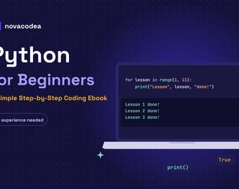 E-book Python voor beginners | Leer Python-programmeren stap voor stap | Beginnershandleiding voor programmeren (PDF)