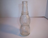 1920 39 s NuGrape Clear deco soda bottle No City or Town