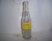 1960 NuGrape Soda Hycee Bottling Co Atlanta, GA 10 oz clear acl painted label soda bottle