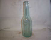 1930 39 s Jacob Ruppert Brewer Beer NY 9 inch tall aqua beer bottle