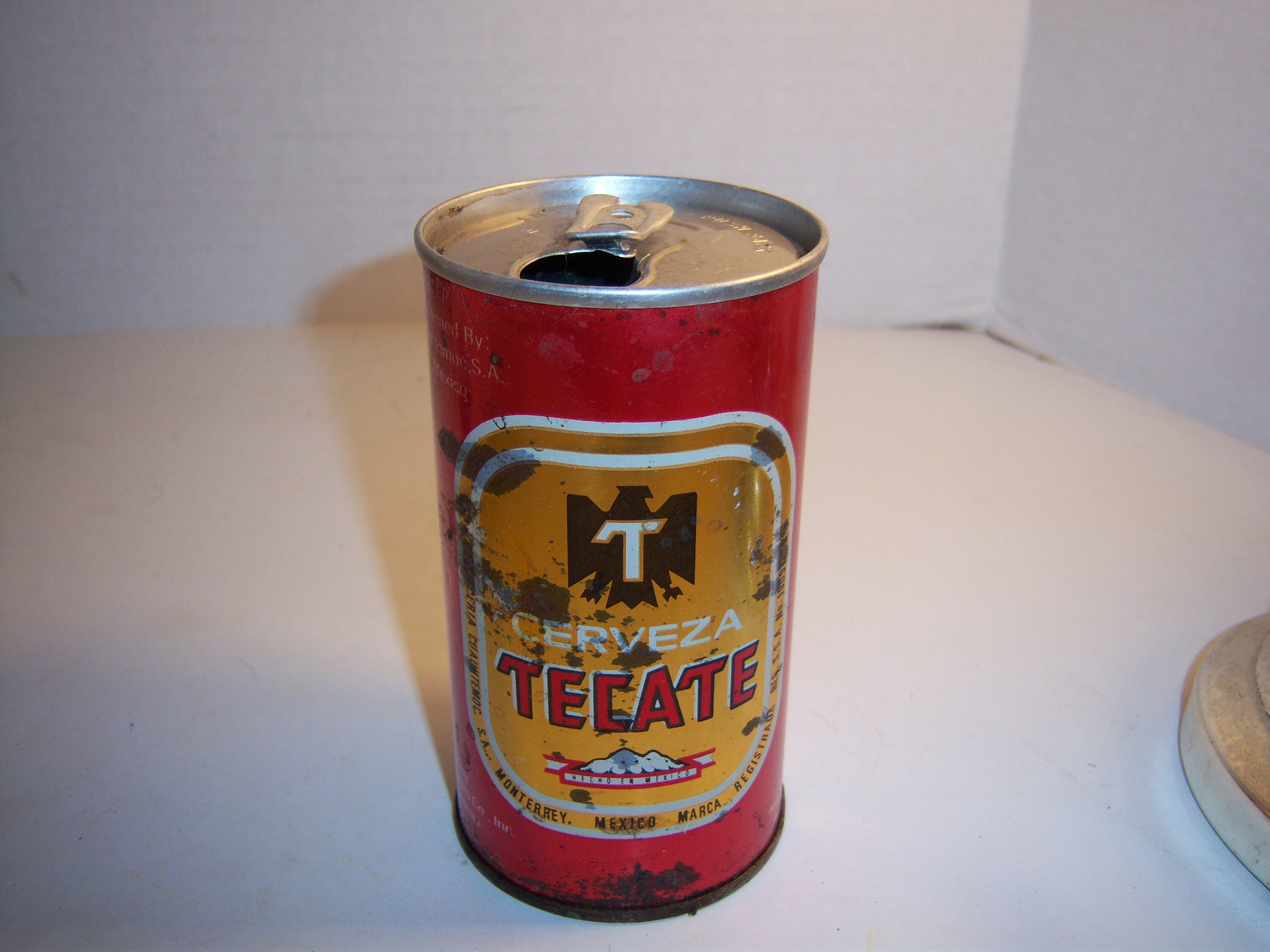 1970s Tecate Mountain Bird Cerveza Mexican Gold Label Pull Tab Metal Can  Beer Ale Can Breweriana Stout Ale - Etsy Denmark