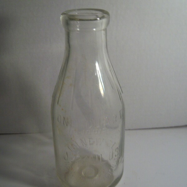 New Brunswick Milk Bottle Etsy