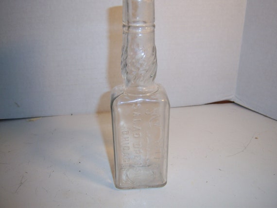 vintage salad dressing bottle Ball Yacht Club Salad Dressing Bottle
