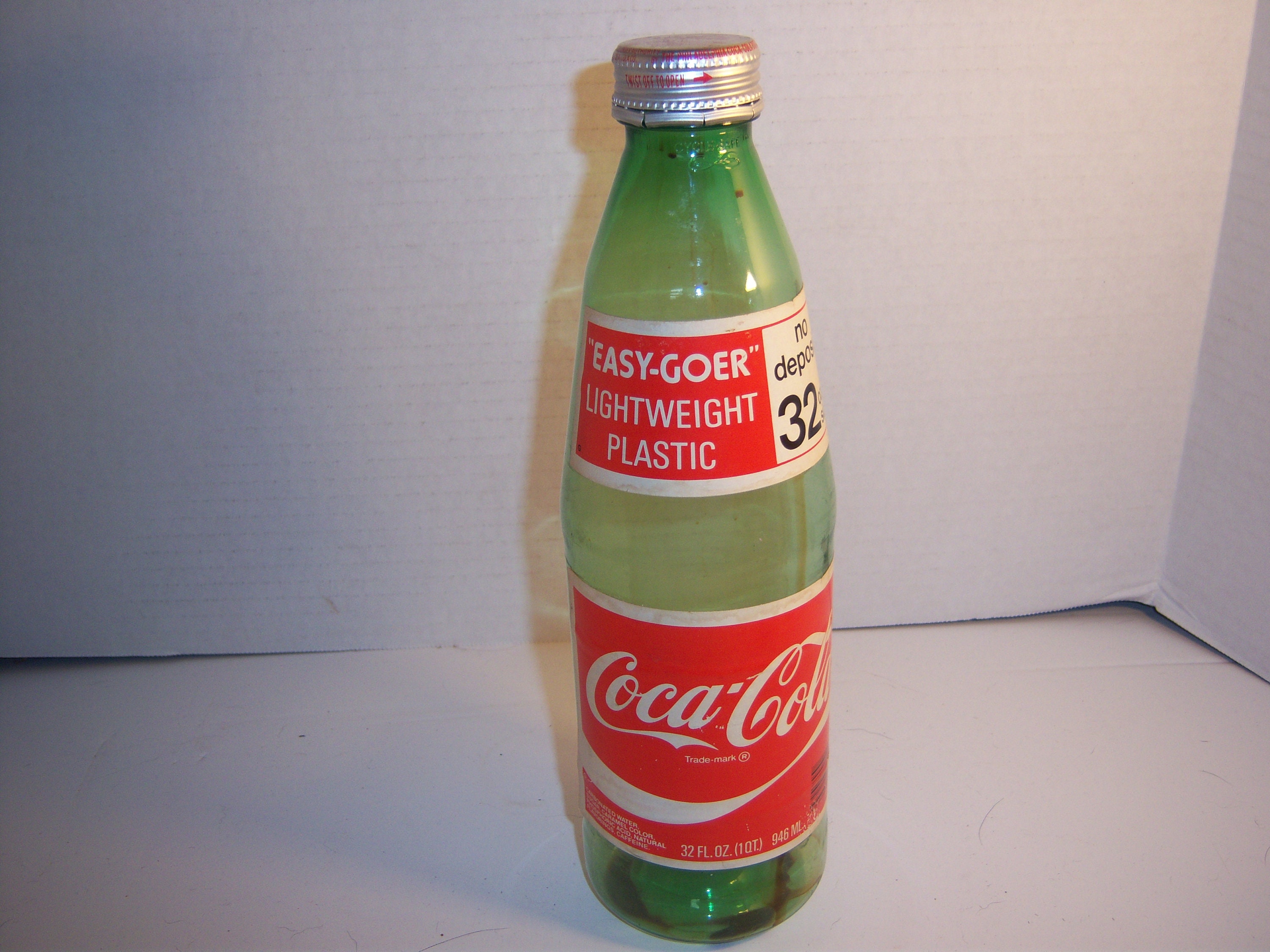 JS - 1970's Coca Cola Philadelphia PA Easy Goer Return for Deposit