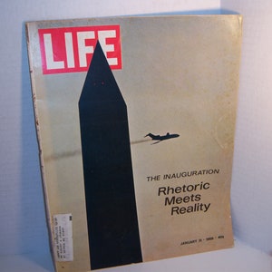 January 31 1969 Life Magazine Presidential Inaugeration Nixon