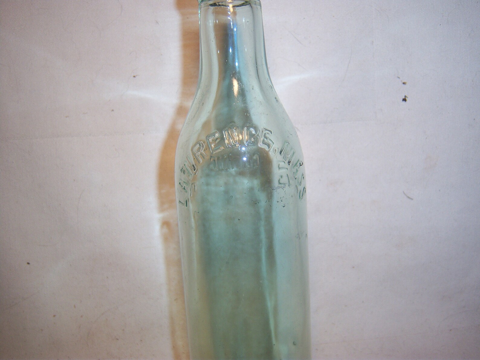 1920's Curran & Joyce Lawrence Mass Aqua 8 oz Soda Bottle Etsy