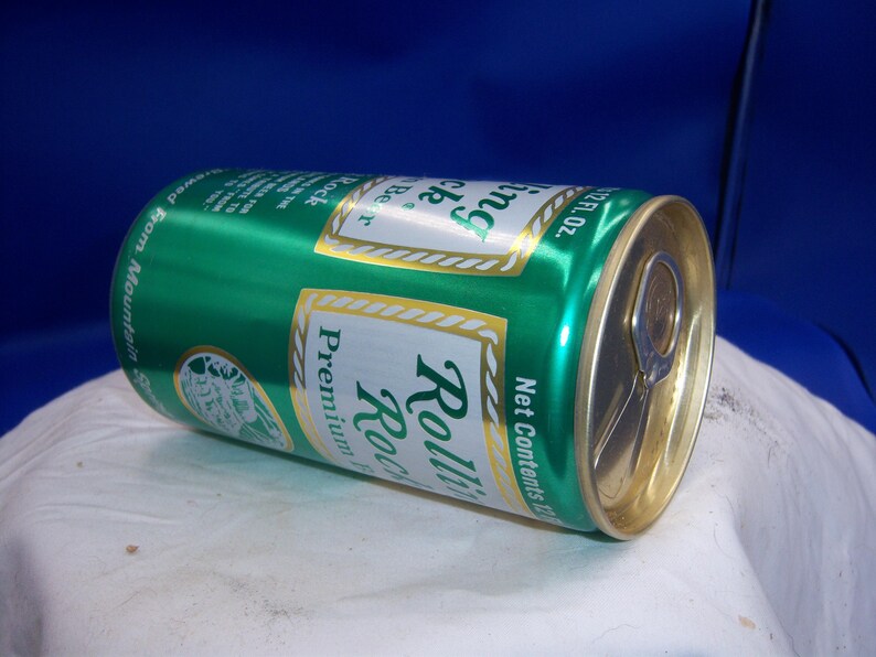 Empty Rolling Rocks KN - 1970-80's Rolling Rock Premium Beer Latrobe Brewing Co Latrobe Pa ...