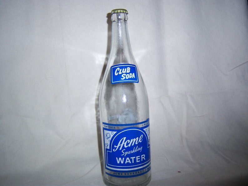 1960's Acme Sparkling Water Wilkes Barre Pa 11 5/8 Inch Etsy