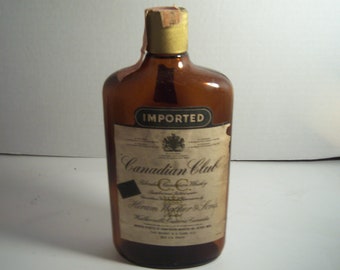 Canadian Club Whiskey Glass Ashtray (JEF) Canadian Club Whiskey Glass Ashtray (JEF)
