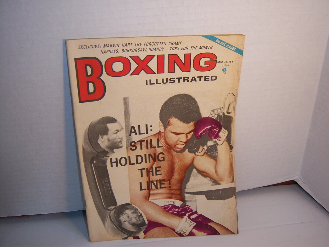 TI - May 1973 Boxing Illustrated Magazine Muhammad Ali Joe Frazier ...