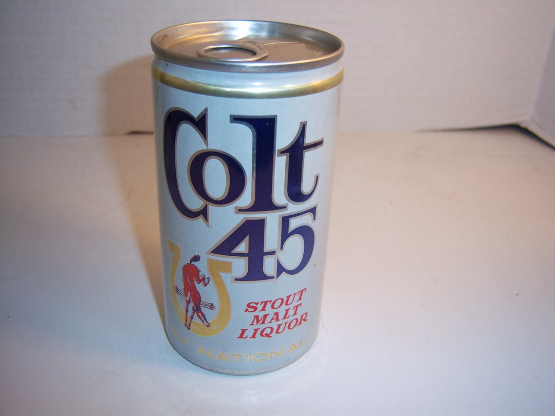 KN 1970's Colt 45 Stout Malt Liquor the National Brewing Etsy