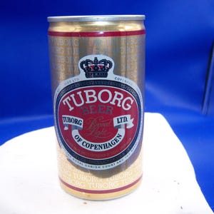 Tuborg Beer Can - Etsy