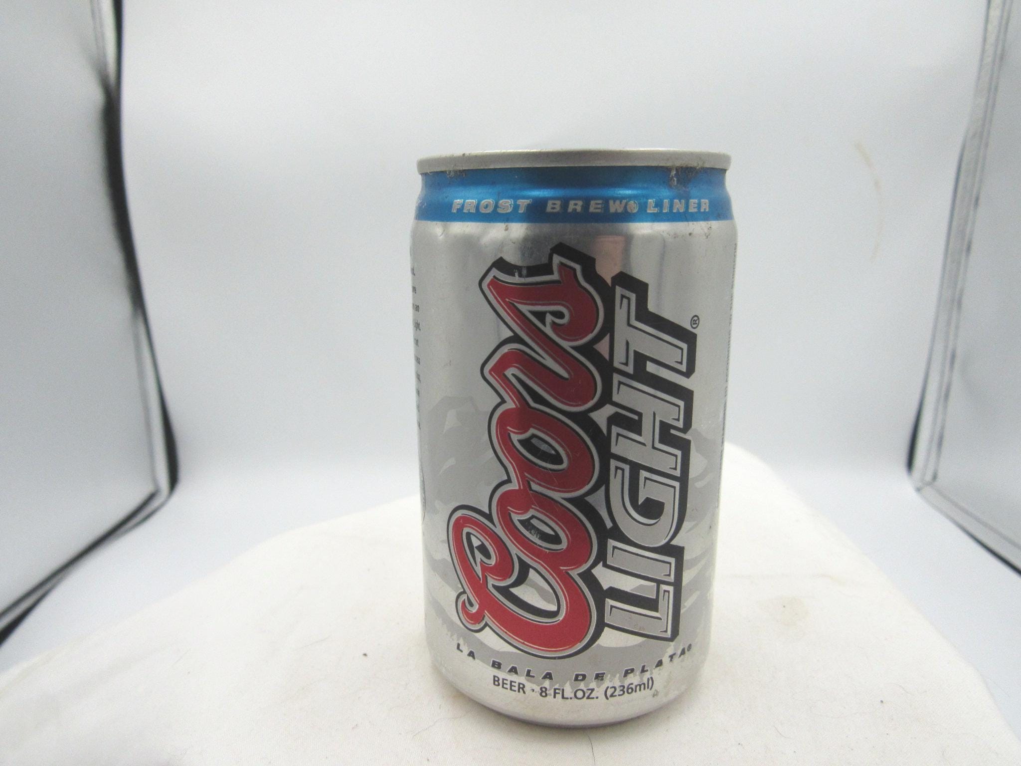 LM - 1980's Coors Light the Silver Bullet Golden Colorado 8 Oz
