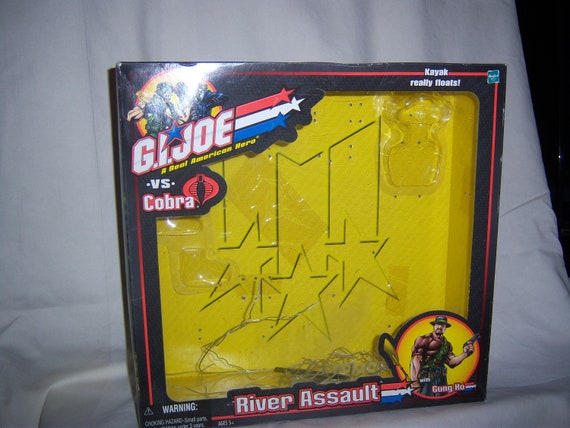 2000 S Original Box Only Hasbro Gi Joe Vs Cobra River Etsy
