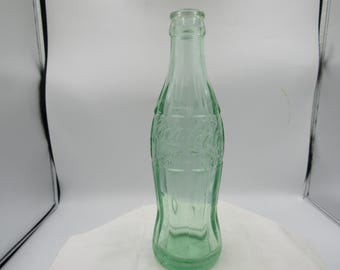1952 Coke Coca Cola Hobbleskirt Dublin Ga Light green 6 oz soda bottle