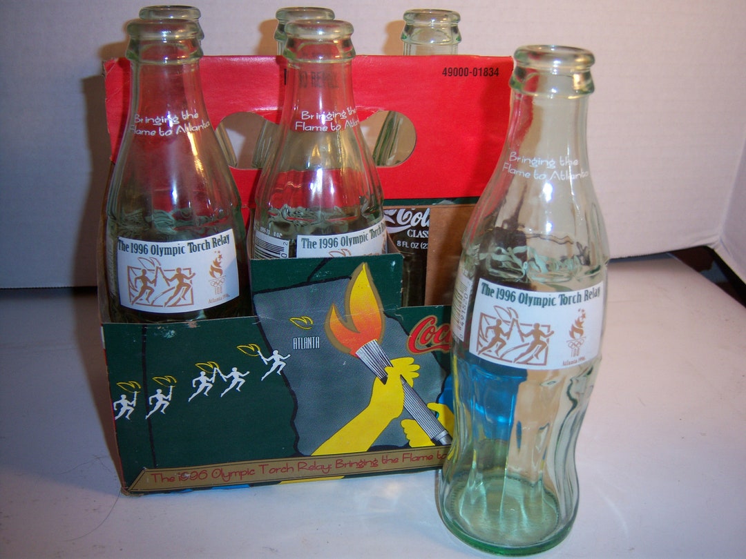 Coca Cola 1996 Olympic bottles