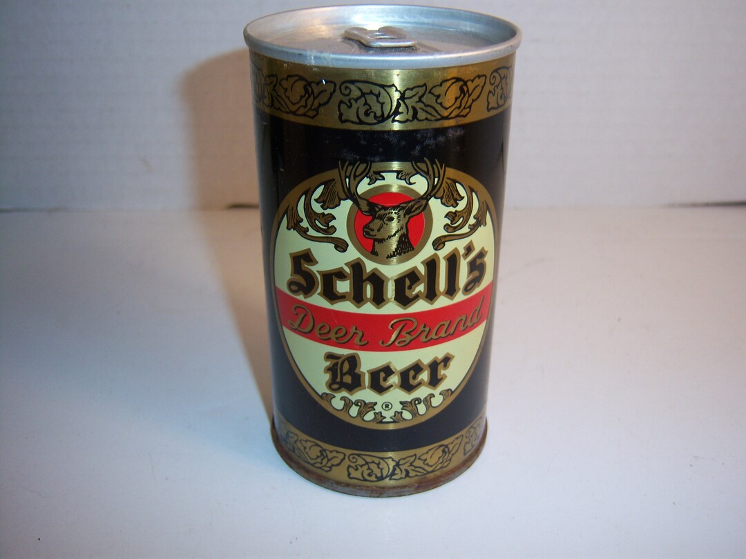 Shell Beer KN - 1970's Schell's Deer Brand Beer August Schell's Brewing Co New Ulm ...