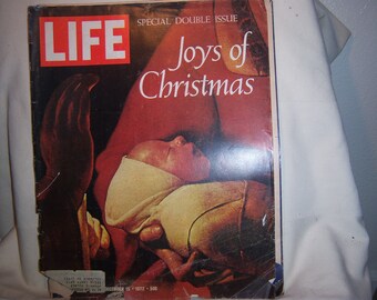 December 15, 1972 Life Joys of Christmas Magazine