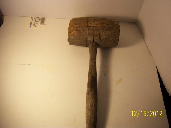 12 Wooden Mallet, Large Head at