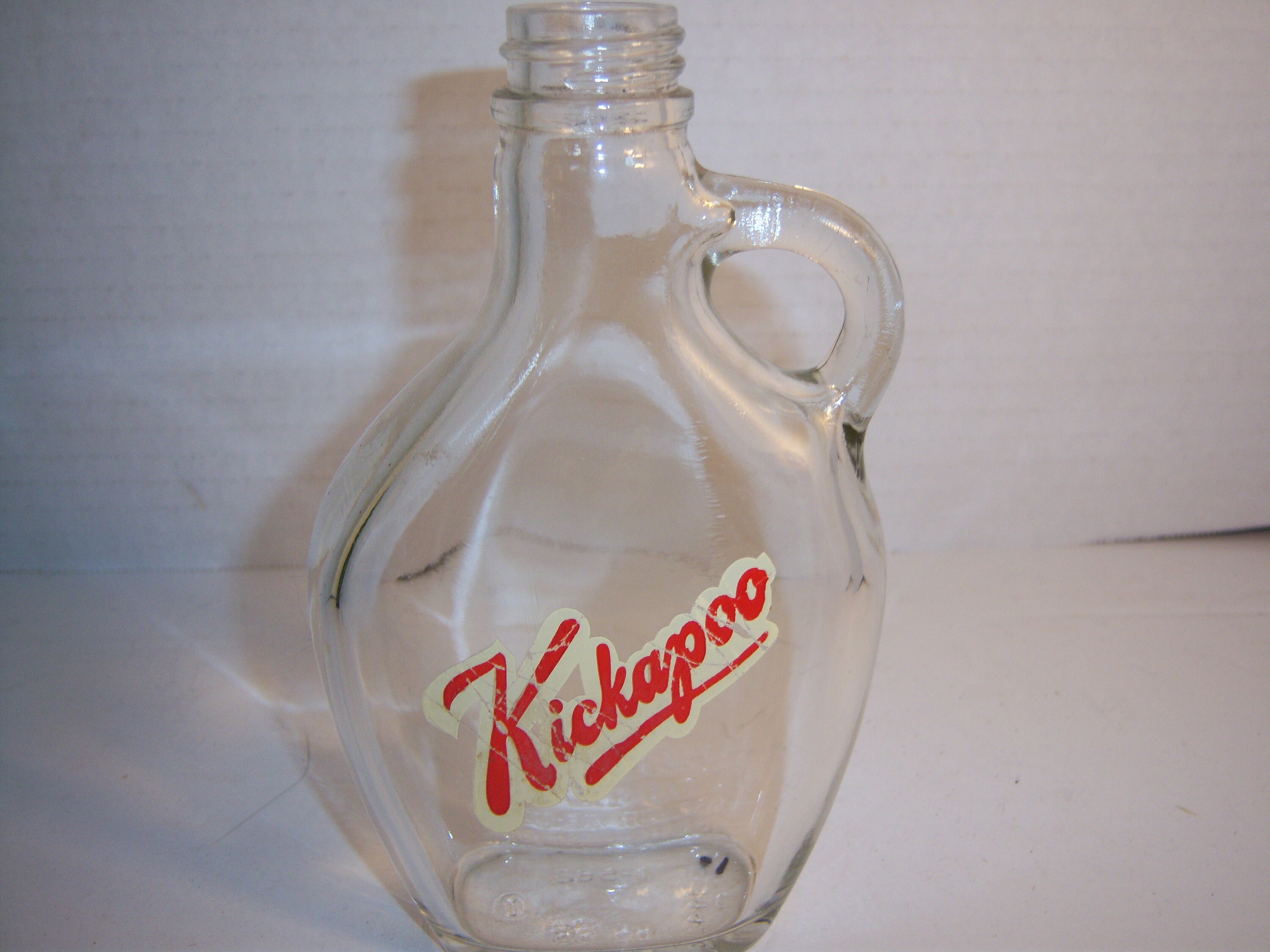 Michael G Rozell Kickapoo PA1 - 1960's Kickapoo Acl Half Pint 6 1/2 Inch Tall Rectangular Whiskey ...