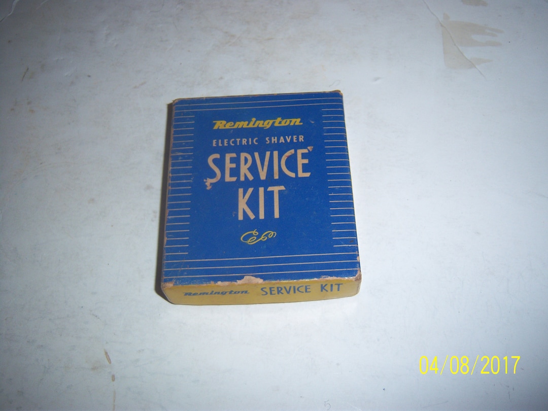 1960's Remington Electric Shaver Service Kit Bridgeport Etsy