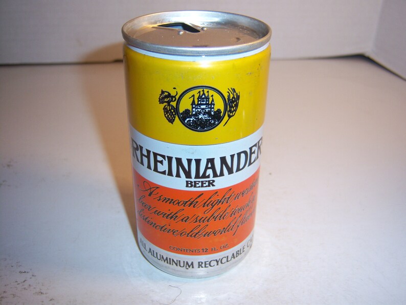 KN - 1970-80's Rheinlander Brewing Co Beer Seattle Wash 12 Oz EMPTY All ...