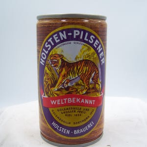 LE - 1970's Holsten Pilsener Bengal Tiger Weltbekannt Hamburg West