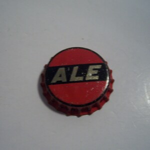 1940&#39;s American Brewing Co ABC Ale St Louis Beer Used Cork Lined Beer Bottle Cap Crown
