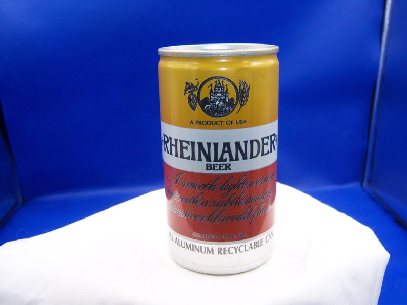 KN - 1970-80's Rheinlander Brewing Co Beer Seattle Wash 12 Oz EMPTY All ...