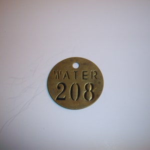 Antique Gold Water Meter Button Cover 4pc Set