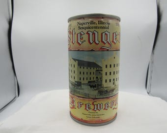 ZC - 1981 Stenger Brewery Jos Huber Brewing Co Monroe Wisc 12 oz EMPTY Beer can