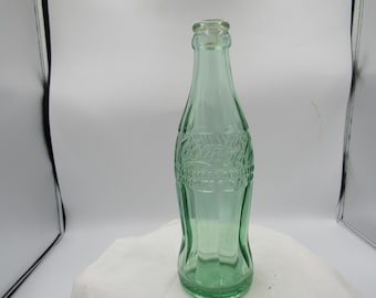 1959 Coke Coca Cola Hobbleskirt Fort Valley Ga Light green 6 1/2 oz soda bottle