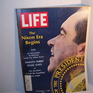 November 15, 1968 Life Magazine Vietnam War Richard Nixon