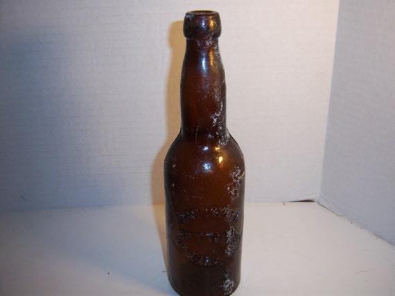 Blob Top Green Beer Bottle (JAS) Blob Top Green Beer Bottle (JAS)