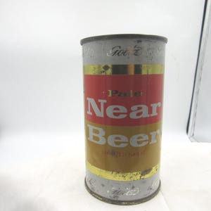 A2 - 1950-60's Goetz Pale Near Beer Brewing Co St Joseph MO 12 oz EMPTY Flat-Top beer can
