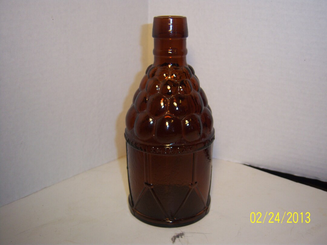 1970's Mcgiver's American Army Bitters Bottle Repro Amber 7 1/2 Inch