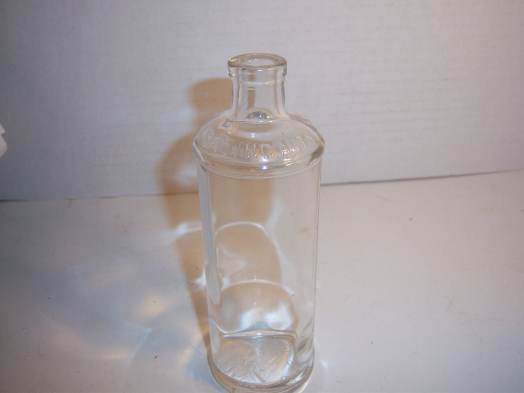 1930's L.F. Atwood Medicine Co Selling Acts 6 3/4 Inch Clear Medicine