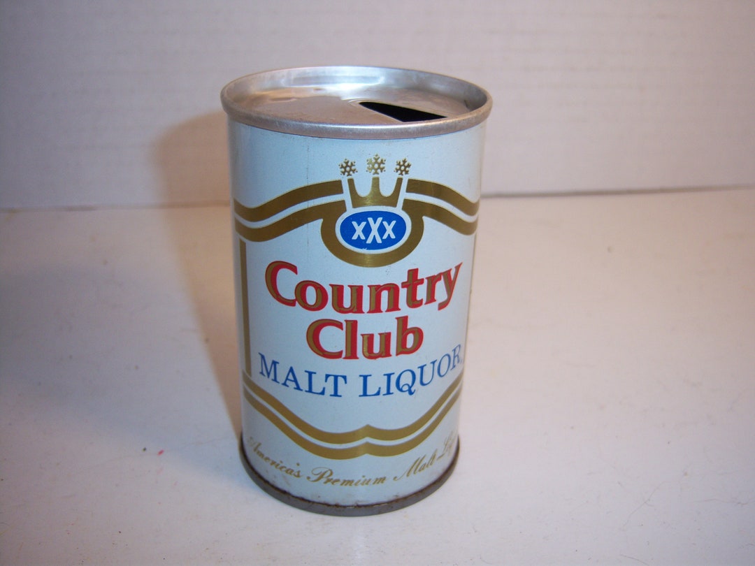 KN 1970's Country Club Malt Liquor Pearl Brewing Co San Antonio Tx St