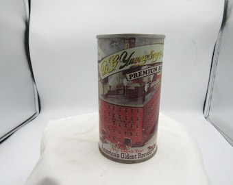 ZC - 1970's Yuengling & Son Premium Beer 150th Anniversary Pottsville Pa 12 oz EMPTY Steel Beer can