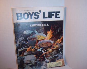 JS1 - June 1967 Boys Life Magazine Boyscout Camping USA SS Murgatroid II Ship